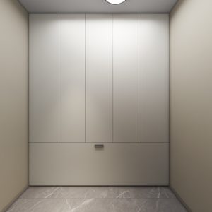 Bomb Shelter Full Height Space Saving Beds with Storage Cabinet (7 feet)