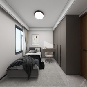 Bedroom 1 Casement Wardrobe with Dressing Table (8 feet)
