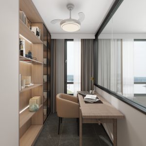 Study Room Full Height Display Cabine (9 feet)