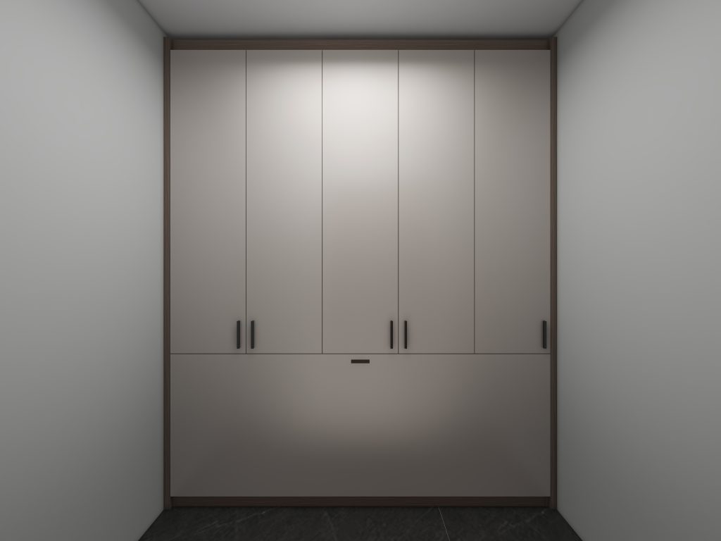 Bomb Shelter Full Height Space Saving Beds with Storage Cabinet (7.5 feet)