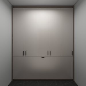Bomb Shelter Full Height Space Saving Beds with Storage Cabinet (7.5 feet)