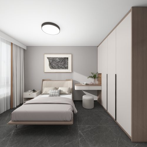 Woodgrove Edge 5-Room Design C (Kitchen, Master Bedroom, and Bathroom Cabinets)