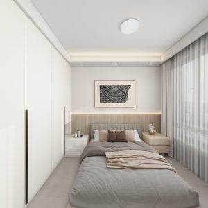Master Bedroom Bedhead with LED light