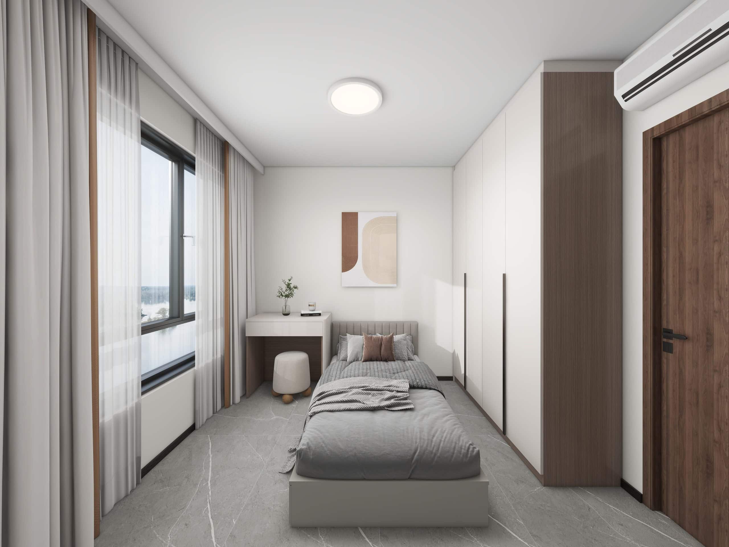 Bedroom 1 Casement Wardrobe (6 feet)
