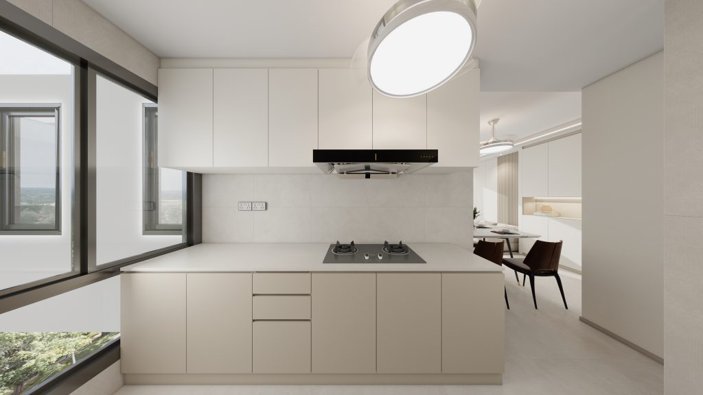 Dakota One 3-Room Design A (Kitchen, Master Bedroom, and Bathroom Cabinets)