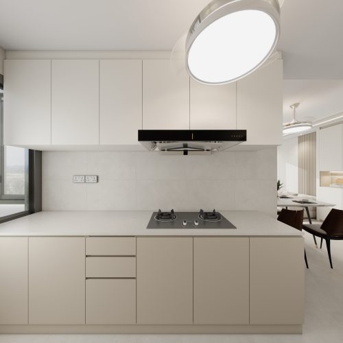 Dakota One 3-Room Design A (Kitchen, Master Bedroom, and Bathroom Cabinets)