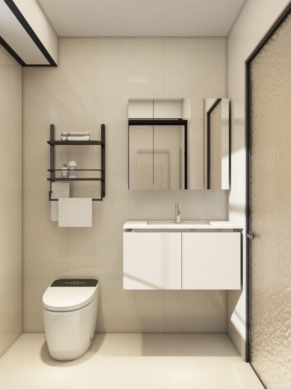 Common Bathroom Top & Bottom Cabinets (5 feet)