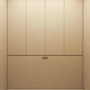 Bomb Shelter Full Height Space Saving Beds with Storage Cabinet (7 feet)