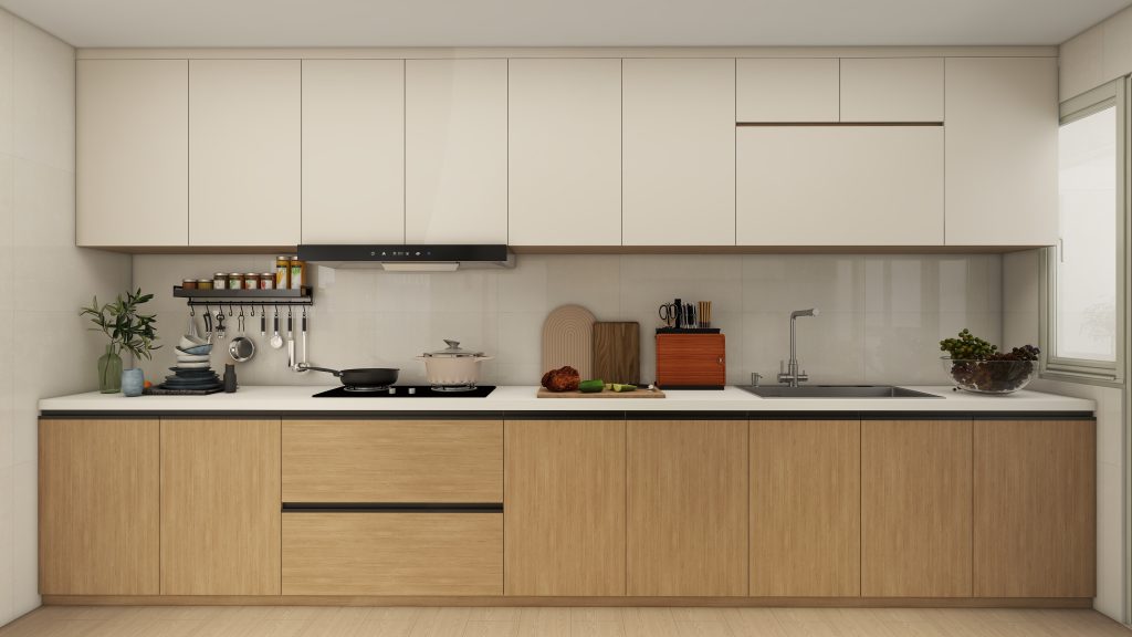 Tengah Garden Bloom 5-Room Design A (Kitchen, Master Bedroom, and Bathroom Cabinets)