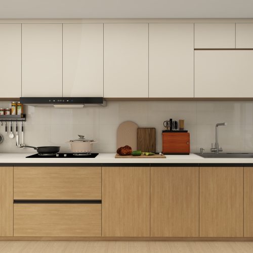Tengah Garden Bloom 5-Room Design A (Kitchen, Master Bedroom, and Bathroom Cabinets)