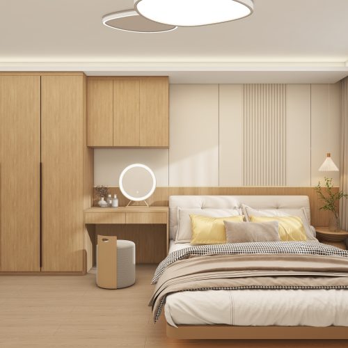 Tengah Garden Bloom 5-Room Design A (Kitchen, Master Bedroom, and Bathroom Cabinets)