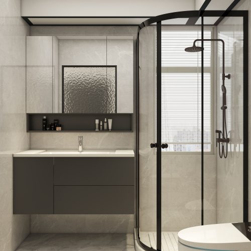 Woodgrove Edge 5-Room Design B (Kitchen, Master Bedroom, and Bathroom Cabinets)