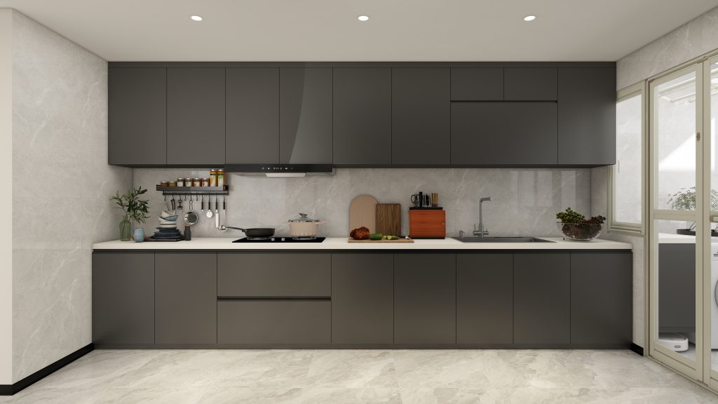 Woodgrove Edge 5-Room Design B (Kitchen, Master Bedroom, and Bathroom Cabinets)