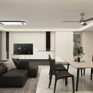 Living Room Suspended Tv Console