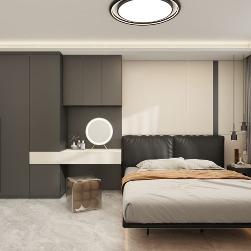 Woodgrove Edge 5-Room Design B (Kitchen, Master Bedroom, and Bathroom Cabinets)