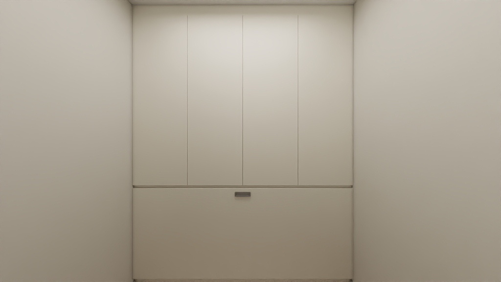 Bomb Shelter Full Height Space Saving Beds with Storage Cabinet (6.5 feet)