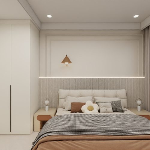 Woodgrove Edge 4-Room Design A (Kitchen, Master Bedroom, and Bathroom Cabinets)