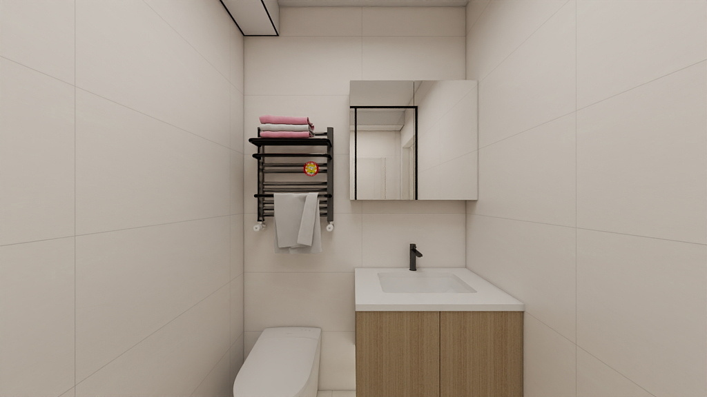 Woodgrove Edge 4-Room Design B  (Kitchen, Master Bedroom, and Bathroom Cabinets)