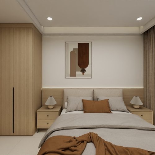 Woodgrove Edge 4-Room Design B  (Kitchen, Master Bedroom, and Bathroom Cabinets)