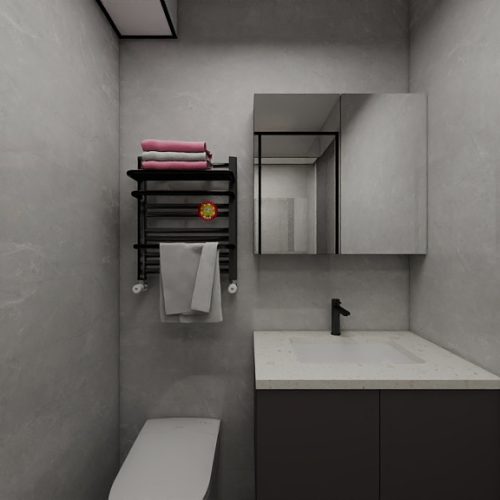 Woodgrove Edge 4-Room Design C  (Kitchen, Master Bedroom, and Bathroom Cabinets)
