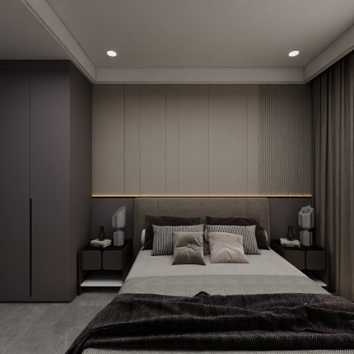 Woodgrove Edge 4-Room Design C  (Kitchen, Master Bedroom, and Bathroom Cabinets)