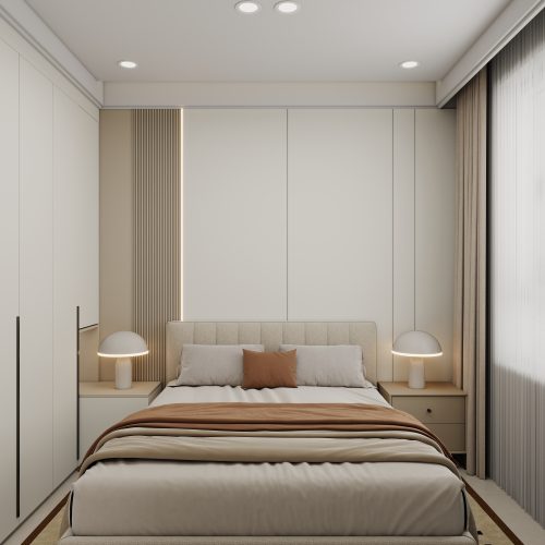 Tengah Garden Bloom 2-Room Design A (Kitchen, Master Bedroom, and Bathroom Cabinets)
