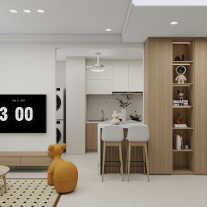 Living Suspended Tv Console (5 feet)