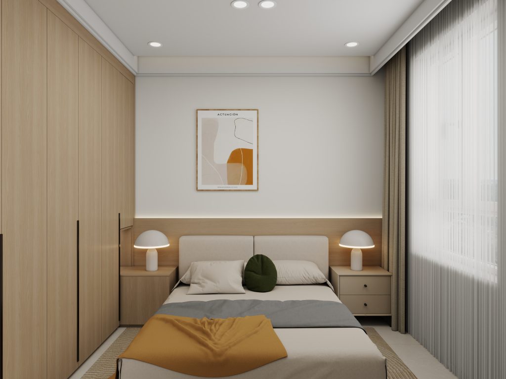 Tengah Garden Bloom 2-Room Design B (Kitchen, Master Bedroom, and Bathroom Cabinets)