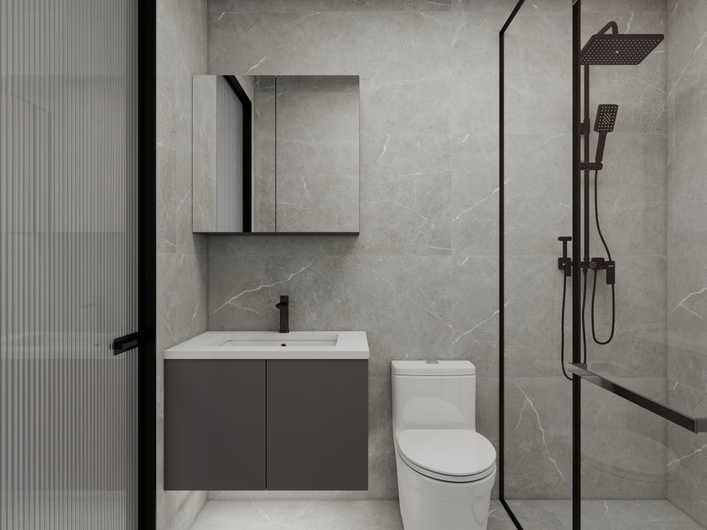 Tengah Garden Bloom 2-Room Design C (Kitchen, Master Bedroom, and Bathroom Cabinets)