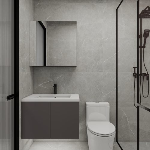 Tengah Garden Bloom 2-Room Design C (Kitchen, Master Bedroom, and Bathroom Cabinets)