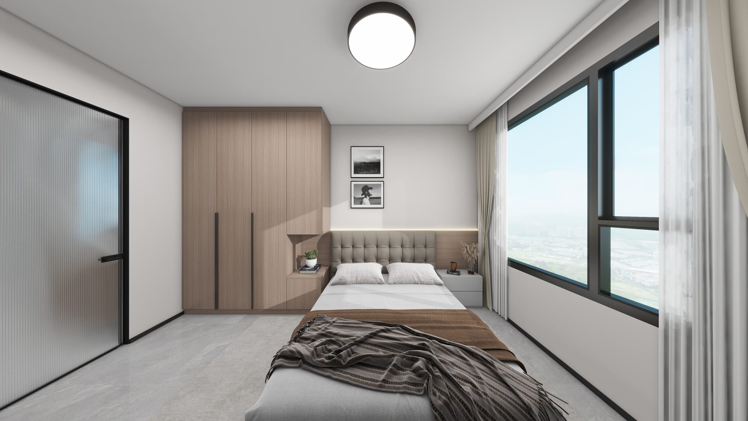 Grove Spring 4-Room Design B (Kitchen, Master Bedroom, and Bathroom Cabinets)