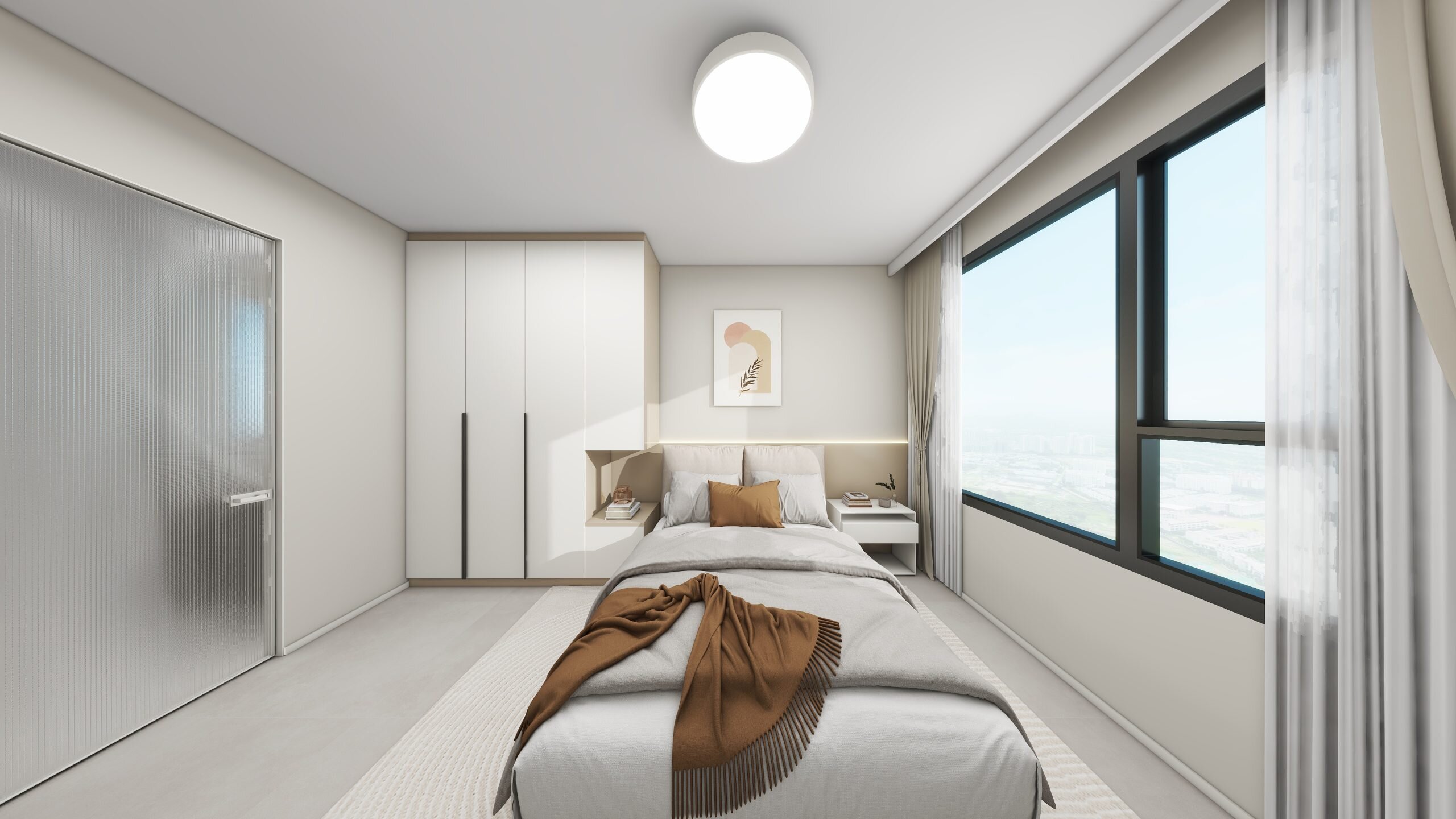 Grove Spring 4-Room Design A (Kitchen, Master Bedroom, and Bathroom Cabinets)