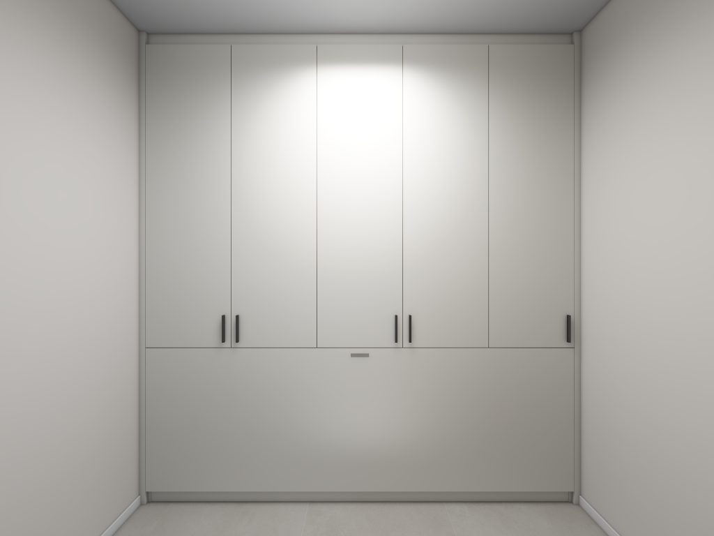 Bomb Shelter Full Height Space Saving Beds with Storage Cabinet (8 feet)