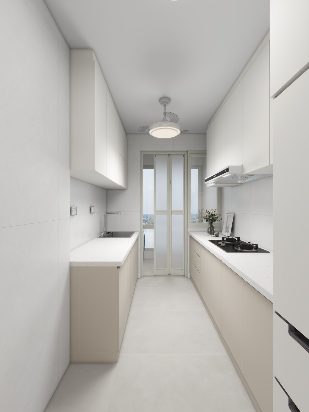 Tengah Parc Glen 5-Room Design A (Kitchen, Master Bedroom, and Bathroom Cabinets)