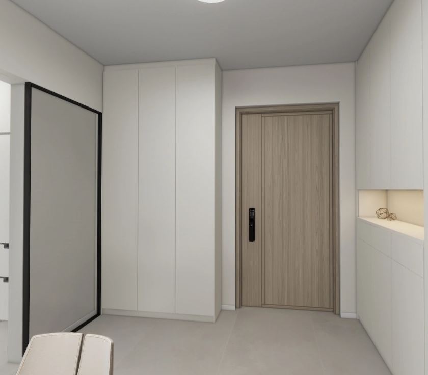 Foyer Full Height Shoes Cabinet (4 feet)