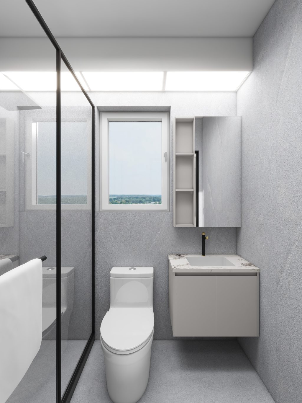 Tengah Parc Glen 5-Room Design C (Kitchen, Master Bedroom, and Bathroom Cabinets)