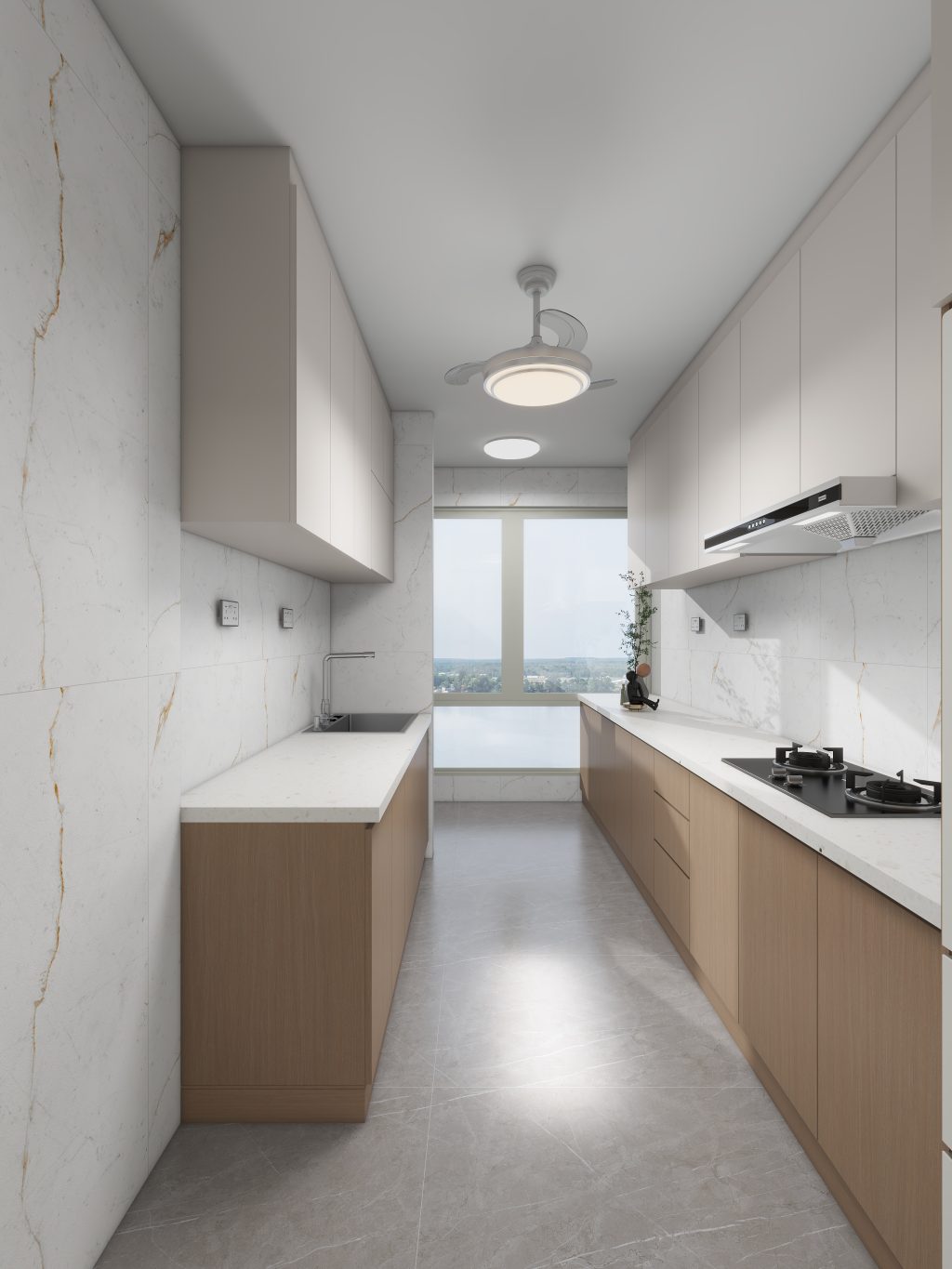 Tengah Parc Glen 5-Room Design B (Kitchen, Master Bedroom, and Bathroom Cabinets)