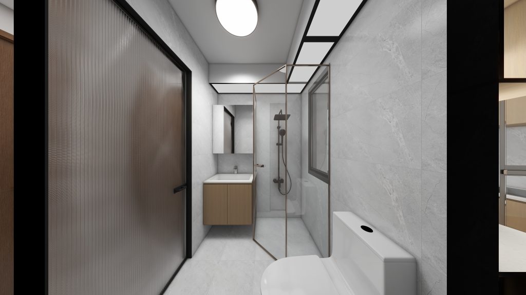 Common Bathroom Top & Bottom Cabinets (5 feet)