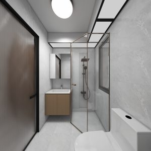 Common Bathroom Top & Bottom Cabinets (5 feet)
