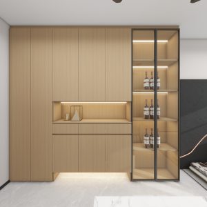 Foyer Full Height Shoe Cabinet (10.5 feet)