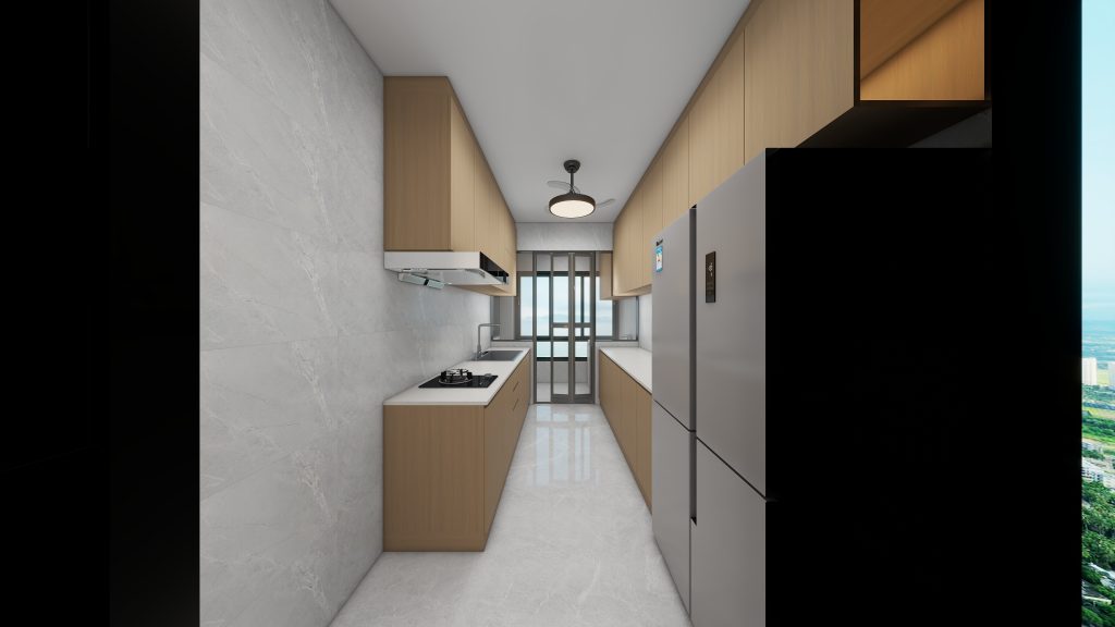 Tengah Parc Glen 4-Room Design B (Kitchen, Master Bedroom, and Bathroom Cabinets)