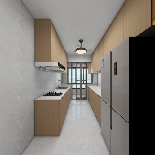 Tengah Parc Glen 4-Room Design B (Kitchen, Master Bedroom, and Bathroom Cabinets)
