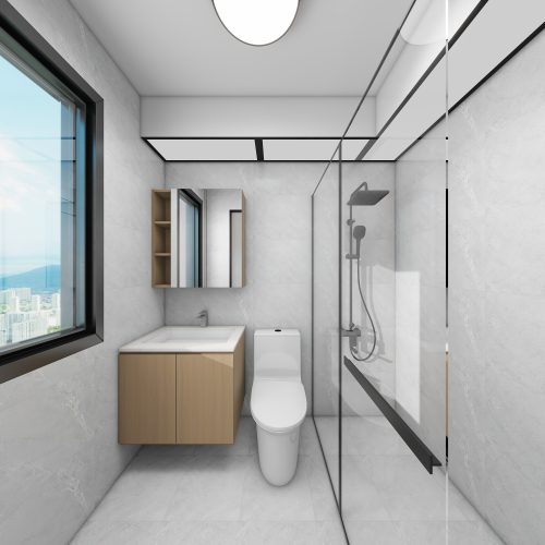 Tengah Parc Glen 4-Room Design B (Kitchen, Master Bedroom, and Bathroom Cabinets)