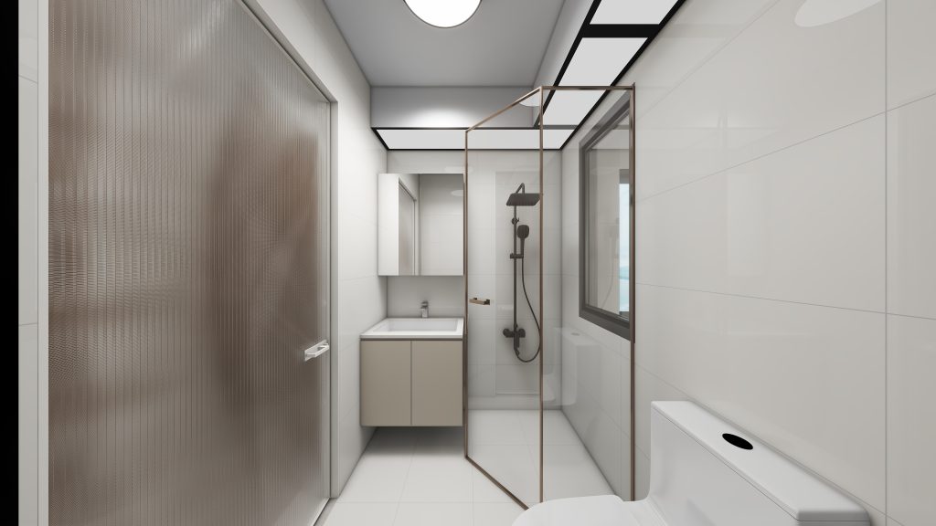 Common Bathroom Top & Bottom Cabinets (5 feet)