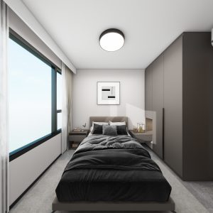 Bedroom 1 Casement Wardrobe with Dressing Table (7.5 feet)