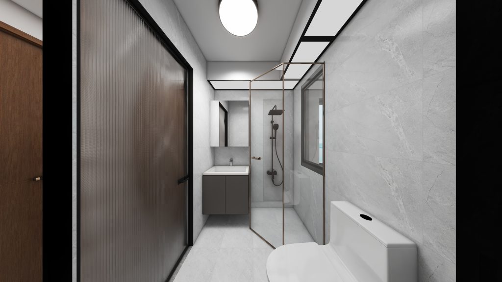 Common Bathroom Top & Bottom Cabinets (5 feet)