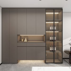 Foyer Full Height Shoe Cabinet (10.5 feet)