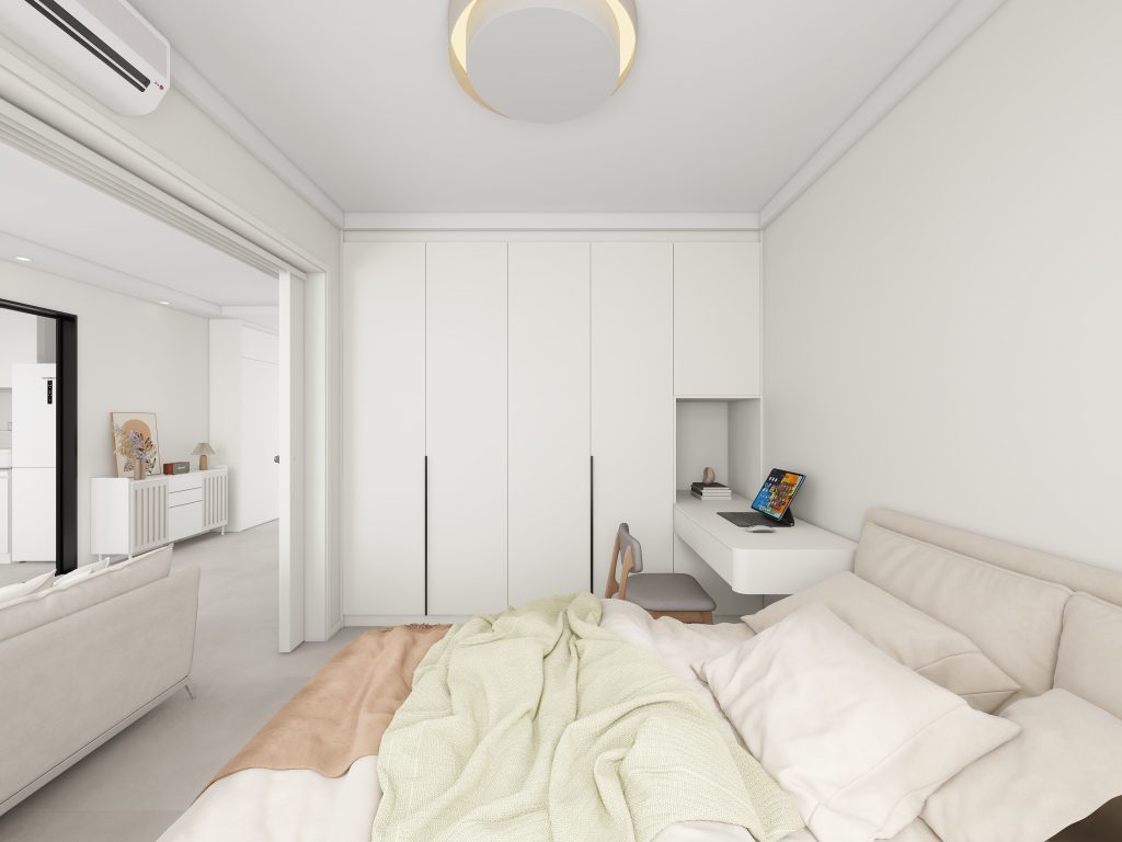 Tengah Parc Woods 2-Room Design A (Kitchen, Master Bedroom, and Bathroom Cabinets)