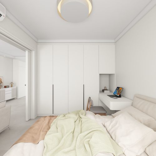 Tengah Parc Woods 2-Room Design A (Kitchen, Master Bedroom, and Bathroom Cabinets)