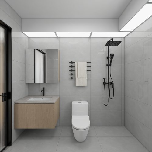 Tengah Parc Woods 2-Room Design B (Kitchen, Master Bedroom, and Bathroom Cabinets)